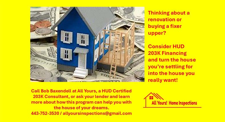 Consider HUD 203K Financing and turn the house you're settling for into the house you really want!